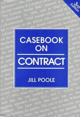 Casebook on Contract