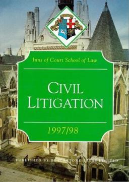 Civil Litigation, 1997-1998