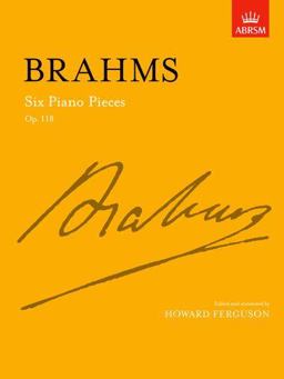 Brahms, J 6 Piano Pieces Op118 Pf