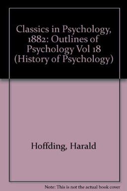 Outlines of Psychology (1882; English 1891)