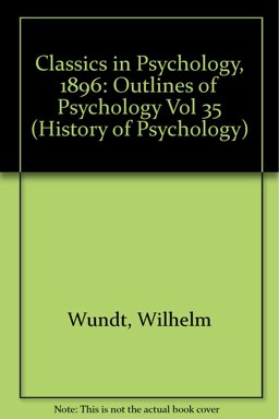 Outlines of Psychology (1896; English 1897)