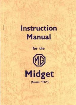 Instruction Manual for the MG Midget  9781855200739 Front Cover