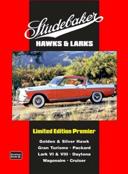 Studebaker Hawks and Larks Limited Edition Premier  9781855207745 Front Cover