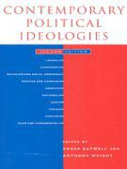 Contemporary Political Ideologies Contemporary Political Ideologies