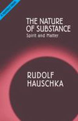 Nature of Substance Sprit and Matter  9781855841222 Front Cover