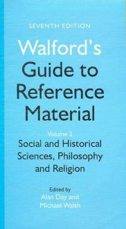 Walford's Guide to Reference Material Walford's Guide to Reference Material