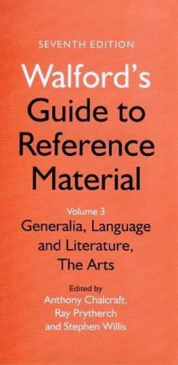 Generalia, Language and Literature, the Arts Generalia, Language and Literature, the Arts