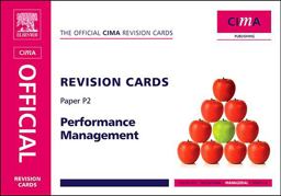 CIMA Revision Cards Performance Management