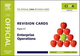 CIMA Revision Cards Enterprise Operations
