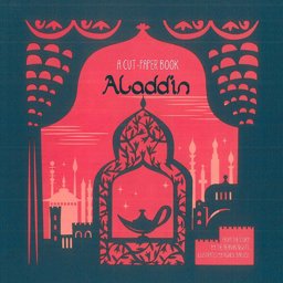 Aladdin A Cut-Paper Book  9781857078732 Front Cover