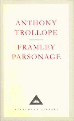 Framley Parsonage  9781857151718 Front Cover