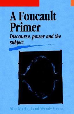 Foucault Primer Discourse, Power and the Subject  9781857285536 Front Cover