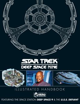 Star Trek: Deep Space 9 and the U. S. S Defiant Illustrated Handbook  9781858759517 Front Cover