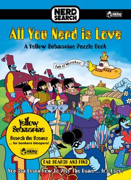 Beatles Nerd Search: All You Nerd Is Love A Yellow Submarine Puzzle Book  9781858759555 Front Cover