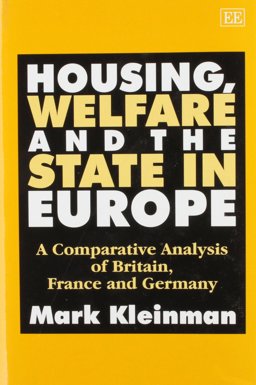 Housing, Welfare and the State in Europe