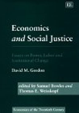 Economics and Social Justice