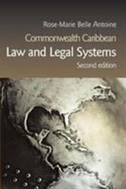 Commonwealth Caribbean Law and Legal Systems 2nd 9781859418536 Front Cover