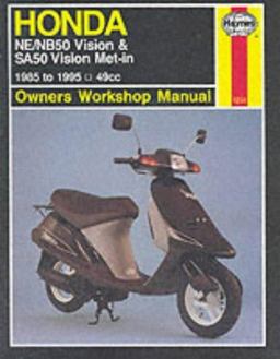 Honda NE/NB50 Vision and SA50 Vision Met-In Owners Workshop Manual