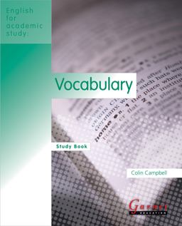 English for Academic Study: Vocabulary US Edition
