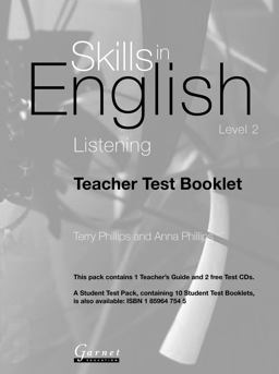 Skills in English Listening Level 2 Test Package (Test CD and Teacher's Guide)