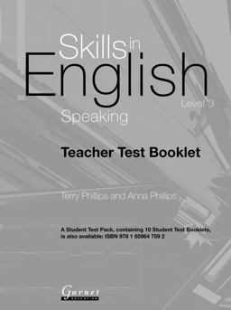 Skills in English Speaking Level 3 Test Package (Test CD and Teacher's Guide)