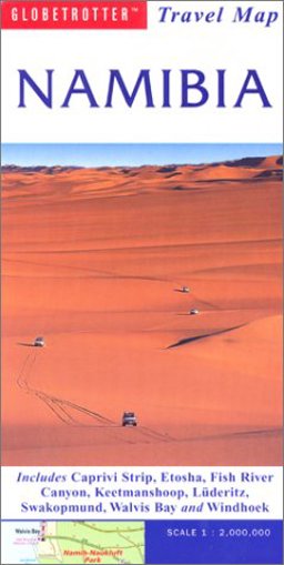 Namibia Travel Map