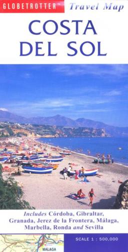 Costa Del Sol Travel Map Costa Del Sol Travel Map