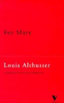 For Marx  9781859841464 Front Cover