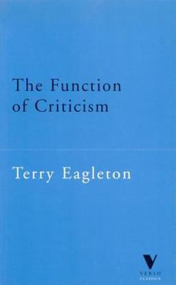 Function of Criticism  9781859841518 Front Cover