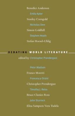 Debating World Literature  9781859844588 Front Cover
