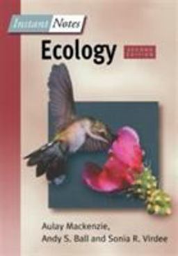 BIOS Instant Notes in Ecology 2nd 9781859962572 Front Cover