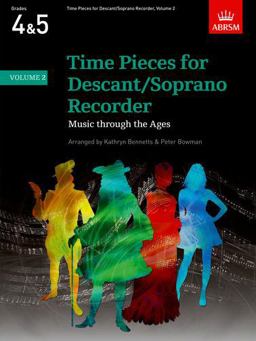 Time Pieces for Descant/Soprano Recorder  9781860962936 Front Cover
