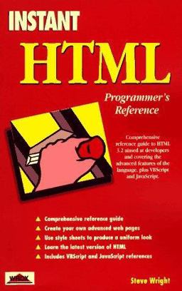 Instant HTML Programmer's Reference