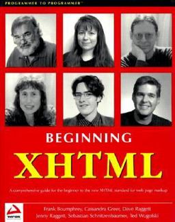 Beginning XHTML