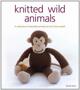 Knitted Wild Animals  9781861086709 Front Cover