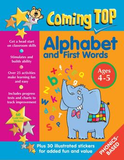 Alphabet and First Words, Ages 4-5