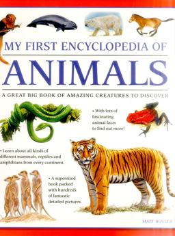 My First Encylopedia of Animals A First Encyclopedia with Supersize Pictures  9781861478221 Front Cover