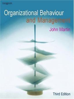 Organizational Behaviour and Management