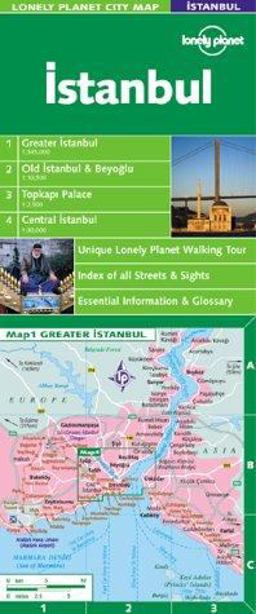 Lonely Planet Istanbul City Map