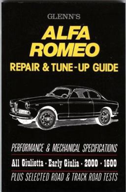 Alfa Romeo Repair and Tune-up Guide  9781869826338 Front Cover