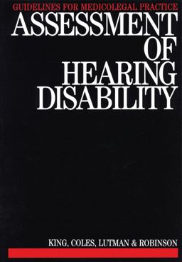 Assessment of Hearing Disability