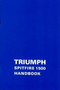 Triumph Spitfire 1500  9781870642453 Front Cover