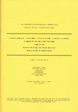 Gollancz Crime Fiction, 1928-1988