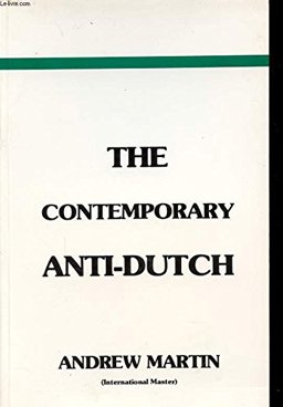 The Contemporary Anti-Dutch