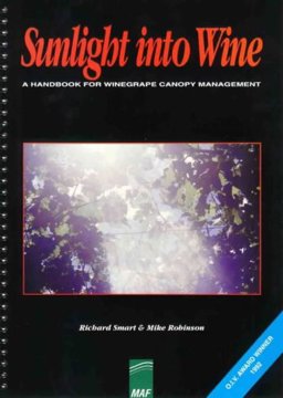 Sunlight into Wine Handbook for Winegrape Canopy Management 1st 1992 9781875130108 Front Cover