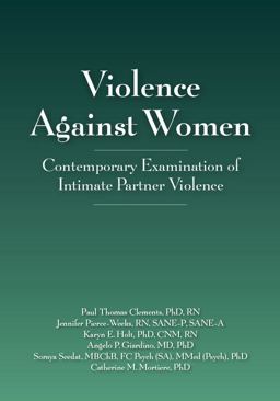 Violence Against Women Contemporary Examination of Intimate Partner Violence  9781878060952 Front Cover