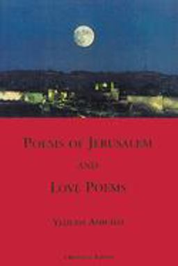Poems of Jerusalem and Love Poems  9781878818195 Front Cover