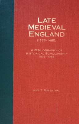 Late Medieval England, 1377-1485