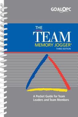 Team Memory Jogger A Pocket Guide for Team Members  9781879364516 Front Cover