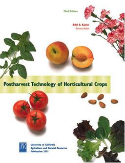 Postharvest Technology of Horticultural Crops 3rd 9781879906518 Front Cover